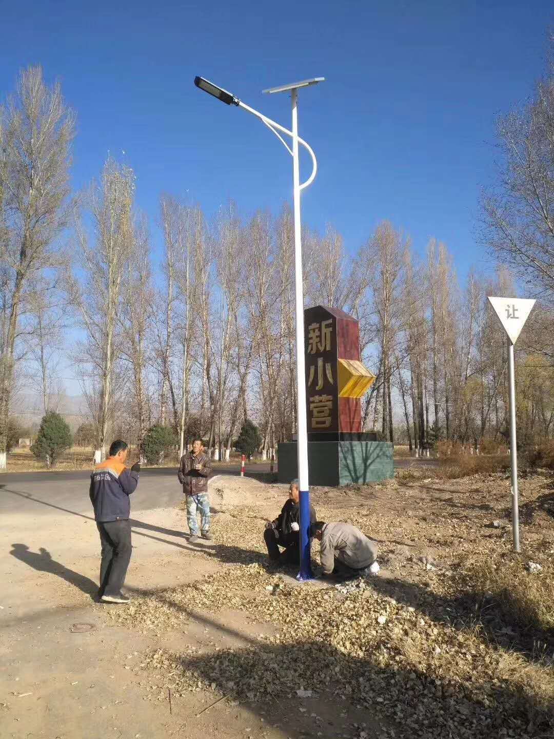 蘭州太陽(yáng)能路燈預(yù)埋件時(shí)光控