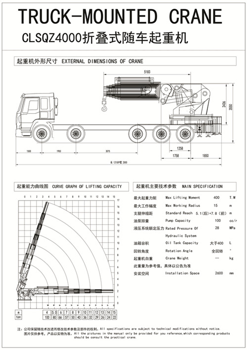 100吨折臂吊