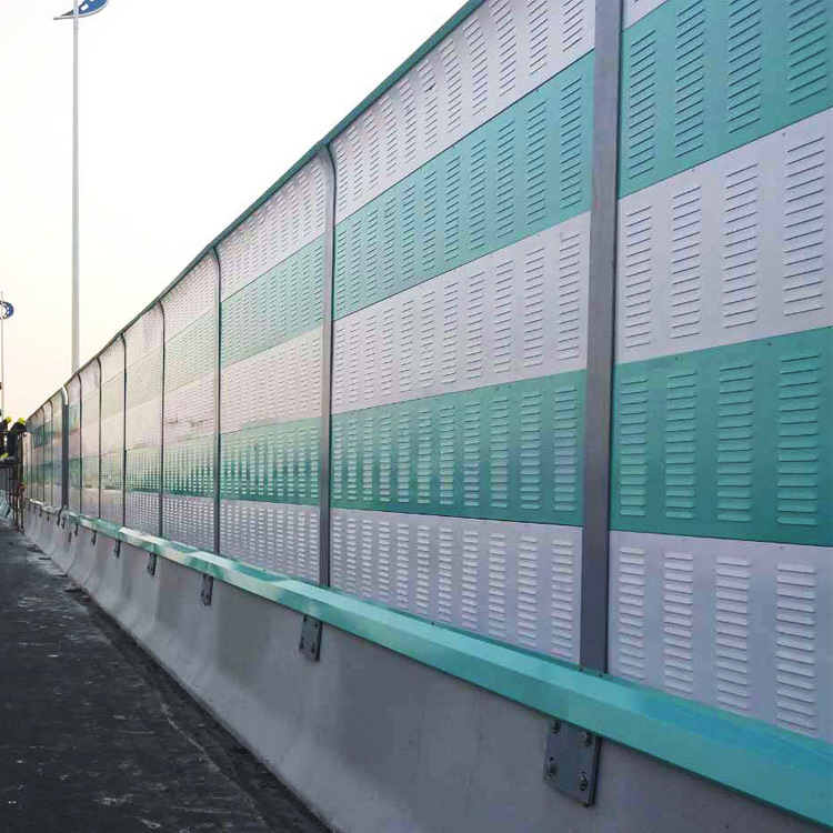 四川高架桥泡沫铝声屏障生产厂家高架桥隔音屏障成都桥梁隔音板