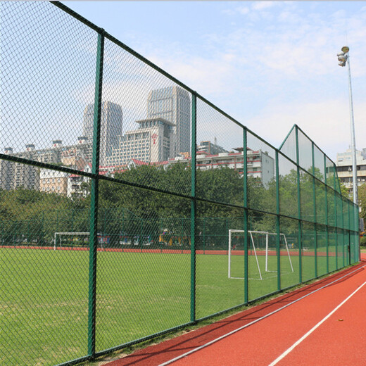 球場護欄網綿陽生產廠家學校籃球場鐵絲圍欄網體育場勾花網