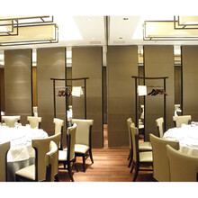深圳餐厅硬包隔断折叠屏风门赛勒尔85型活动隔断隔墙设计
