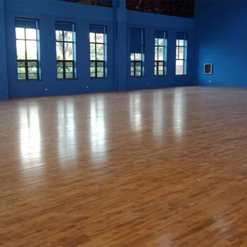 体育木地板室内篮球馆羽毛球馆木地板悬浮式运动木地板