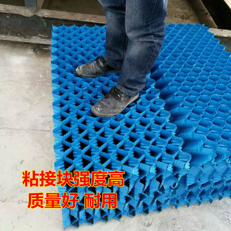 冷卻塔填料 涼水塔蜂窩型S波方形冷卻塔填料 PVC冷卻塔填料廠家示例圖3