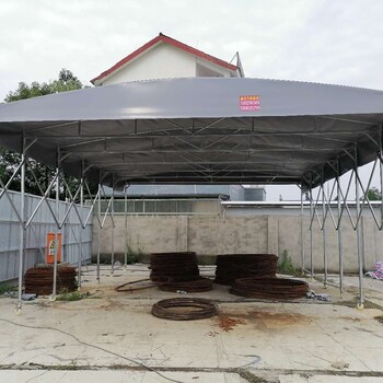 成都市武侯区工厂移动雨棚餐饮遮阳雨棚折叠雨棚免费安装装