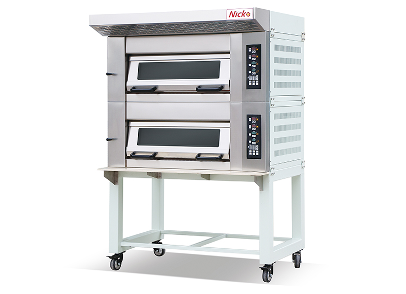尼科双层炉 商用披萨烤炉上开门式 面包店烘炉设备电