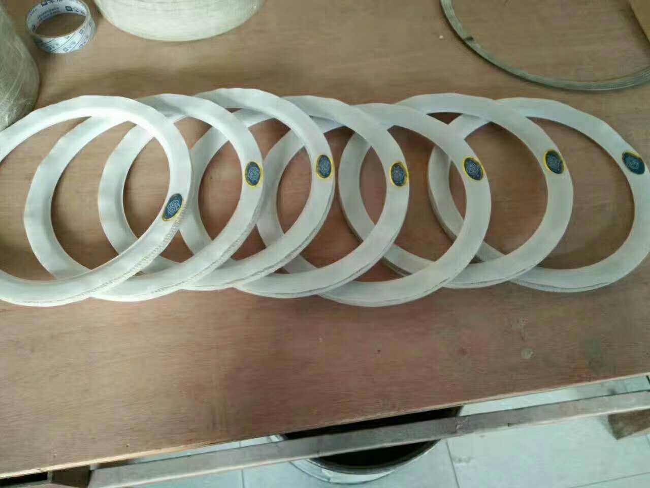 聚四氟乙烯包覆不锈钢波纹板垫片