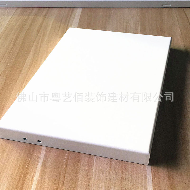 铝单板-白色氟碳漆铝单板 (2)