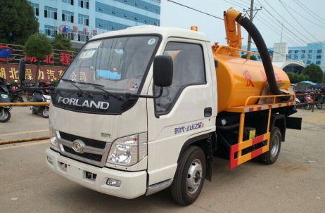 福田時代3方吸糞車
