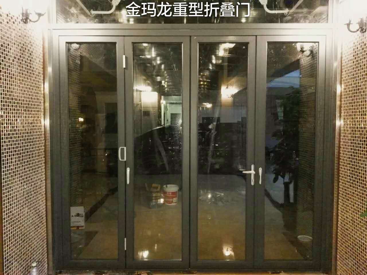 惠州肯德基门批发磨砂电泳银白色肯德基门