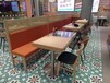 網紅餐廳卡座沙發深圳餐廳家具卡座沙發定制卡座沙發價格