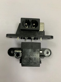 ST-A03-008插座BEJ电源座贝尔佳PCB交流电源插座