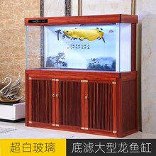 许昌卖鱼缸的厂家君富水族箱懒人免换水超白玻璃图片