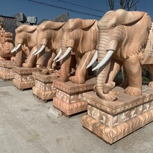 石雕大象石材雕塑大象