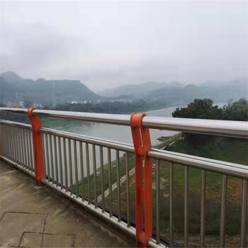 广东广州不锈钢复合管护栏桥梁护栏来图定制