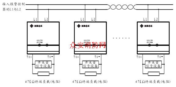 泛海三江js-951输入模块