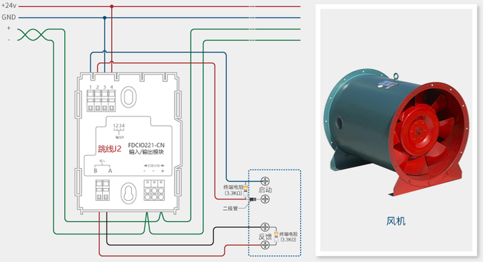 3,风机接线图