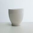 生态良品茶杯白瓷杯纯色日本出口订单批发图片