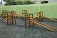 潍坊幼儿园户外玩具厂家幼儿床碳化积木组合攀爬架厂家