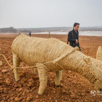 稻草人工藝品稻草人工藝品制作稻草雕塑農(nóng)耕文化稻草人廠家稻草人展覽稻草人藝術節(jié)卡通稻草人