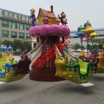自控熊出没是一款新型的游乐设备郑州航天制造