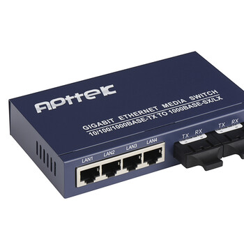 厂家APTTEK千兆交换机APT-2004G2G-SFP-4P2光4电poe交换机