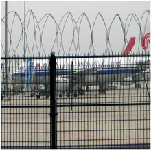 机场y型防御性防护网监狱刺笼铁丝网机场围栏