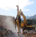 井桩开挖拆除坚硬岩石机械深凯建设图片5