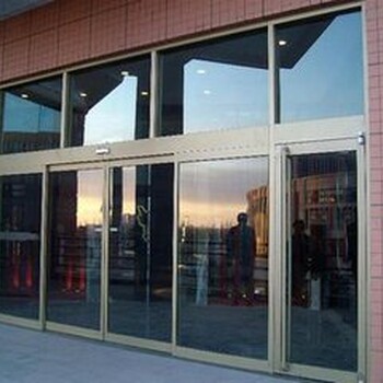 万柏林电动玻璃门厂家安装维修自动门