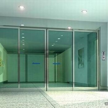 宁河县自动感应玻璃门制作安装，玻璃门加工厂家