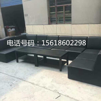 上海音乐节沙发卡座租赁，黑白颜色沙发条出租