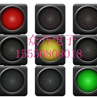 交通信号灯400mm红绿信号灯一套也是批发价图片1