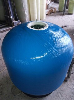 新疆玻璃钢沙缸污水处理设备环保污水处理设备图片5
