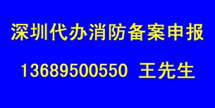 深圳罗湖福田南山宝安消防批文申报图片5