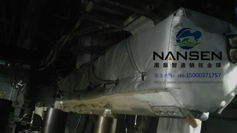 高温设备防烫保温罩Nansen定做设备可拆卸式保温被