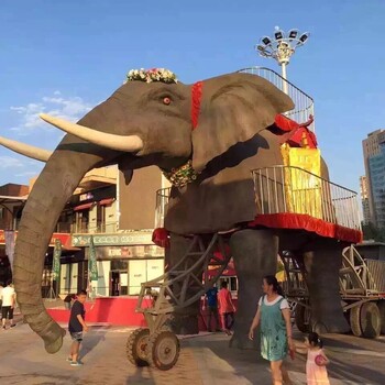 机械大象巡游展览方案巡游机械大象出租