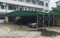 户外移动推拉篷伸缩帐篷活动雨棚推拉蓬停车遮阳雨篷大排档帐蓬图片4