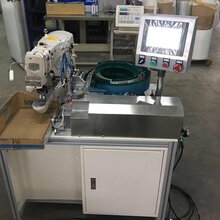 服装饰品包包安全帽扣带绳穿扣机半自动穿扣机图片