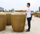 火速陶艺500公斤陶瓷酒缸土陶酒坛厂家直销不渗不漏