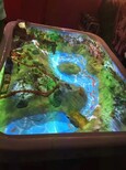 AR兒童互動投影沙池魔幻沙桌淘氣堡游樂園親子設施圖片4
