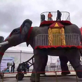 厂家出租雨屋机械大象巡游展动态仿真恐龙现面向芜湖租赁