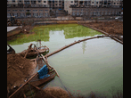 全国各地洗沙场都在使用打桩泥水压饼压干压榨设备