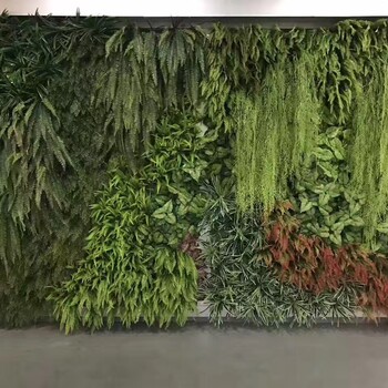 山西太原厂家定做仿真植物墙室内外背景墙假草坪假草皮制作批发
