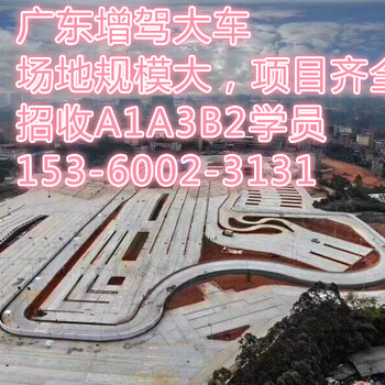 广州增城增驾大客车A1培训学校