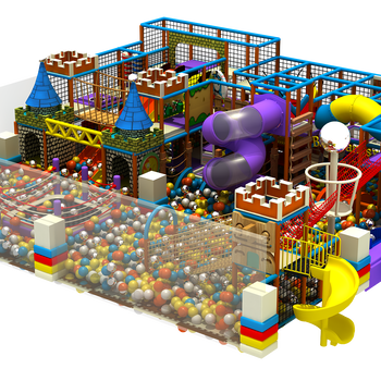 淘气堡大型室内儿童乐园做儿童游乐设备