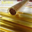 进口生产薄壁黄铜毛细管精密黄铜管厂家H65国标黄铜管图片