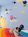 佛山室内彩绘·儿童房卡通彩绘·定制简约墙绘·追梦墙绘