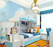 整体儿童房环保安全高低床上下铺双层床母子床护栏床广州工厂全屋直销