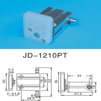 机械手抱具气缸1210PT注塑机配件天行抱具气动元件行程10MM