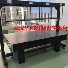 光学平台厂家,阻尼隔振光学平台武汉华创微振专业制造精密隔震台图片