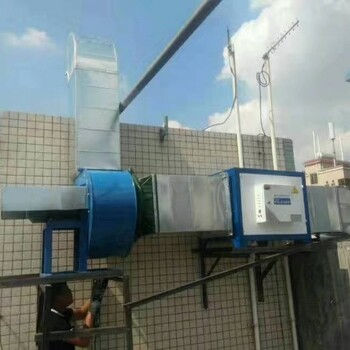 惠城区抽油烟风机安装烧烤环保除味系统安装净化器安装